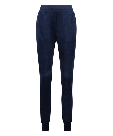 Pantalones de deporte Velours, Azul
