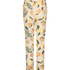 Pantalón de pijama tejido, Amarillo