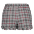 Pantal&oacute;n de pijama corto Twill Check, Gris