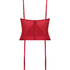 Bustier Charlotta, Rojo
