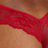 Invisible Tanga Lace Back, Rojo