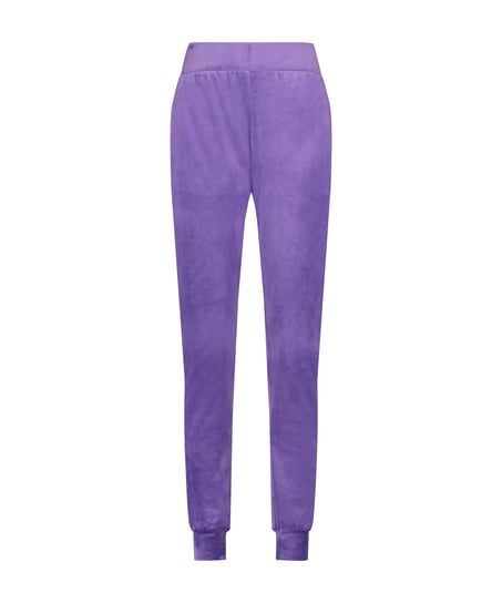 Pantalones de deporte Velours, Morado
