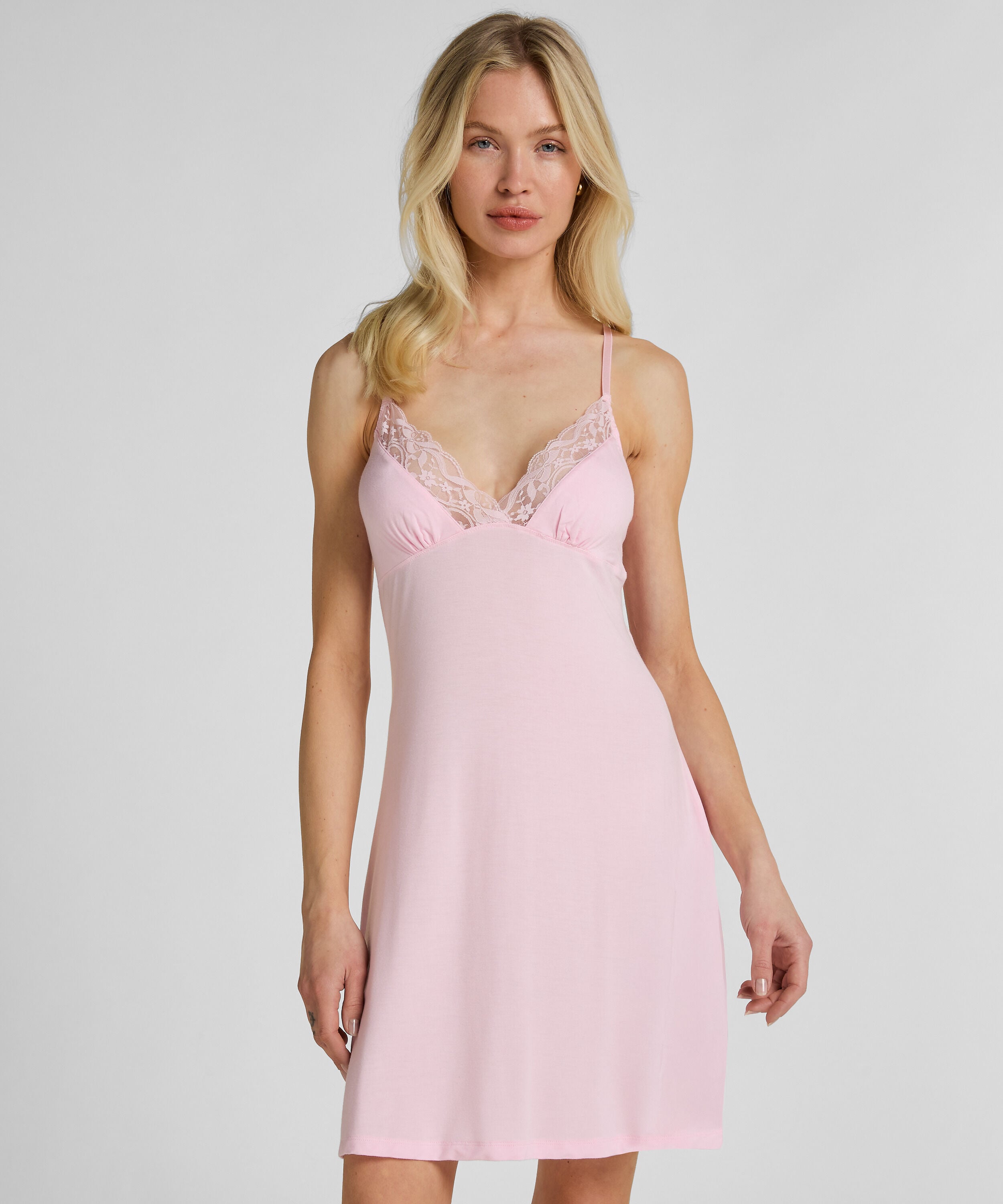 Camisón de Jersey, Rosa Camisón de Jersey, Rosa