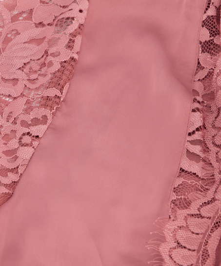 Kimono de encaje, Rosa