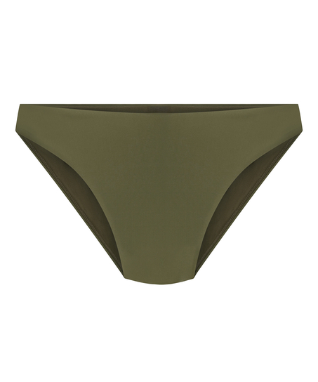 Braguita de Bikini de Corte Alto Luna, Verde