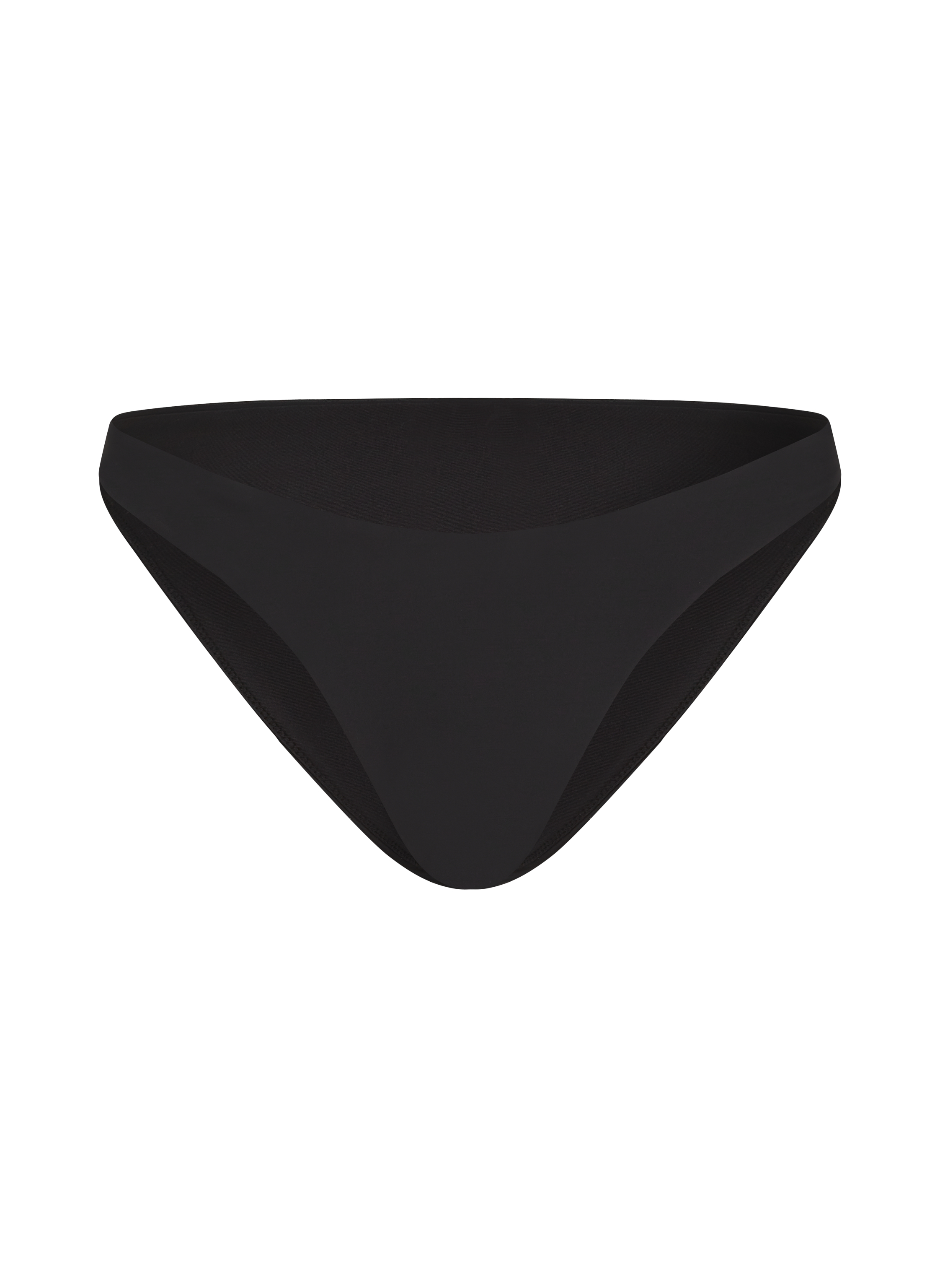 Braguita de Bikini de Corte Alto Luna, Negro, main