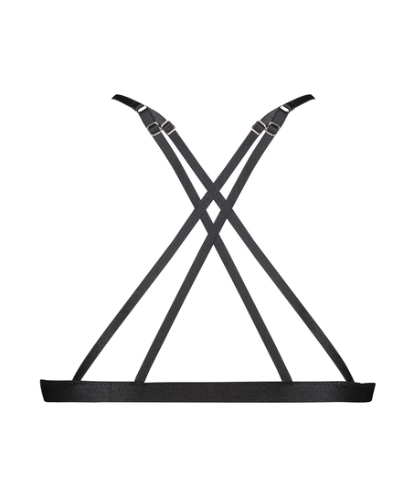 Bralette Luna Rebecca Mir, Negro