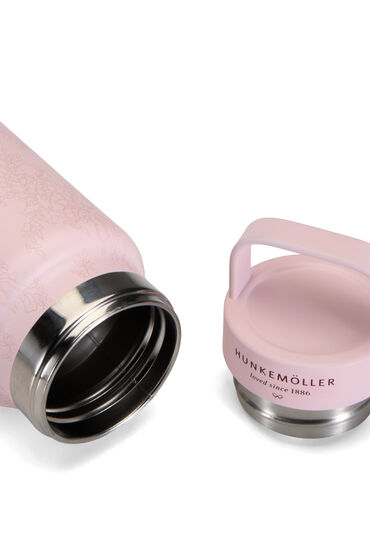 Hunkemöller Botella de Agua Reutilizable con Estampado Floral Rosa
