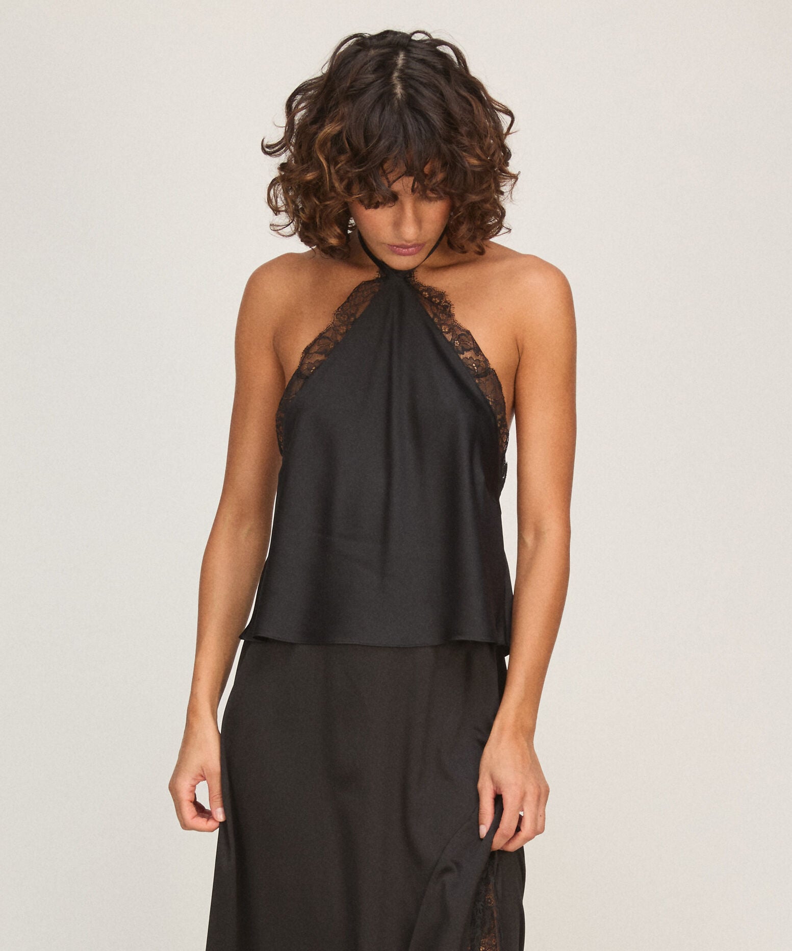 Halter Top Cecilia, Negro Halter Top Cecilia, Negro