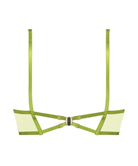 Sujetador de aros no preformado longline Billie, Verde