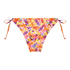 Braguita de Bikini de Corte Alto Tiki, Naranja