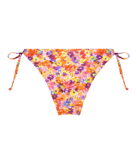 Braguita de Bikini de Corte Alto Tiki, Naranja