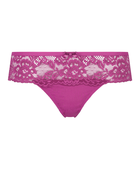 Tanga b&oacute;xer Bianca, Morado