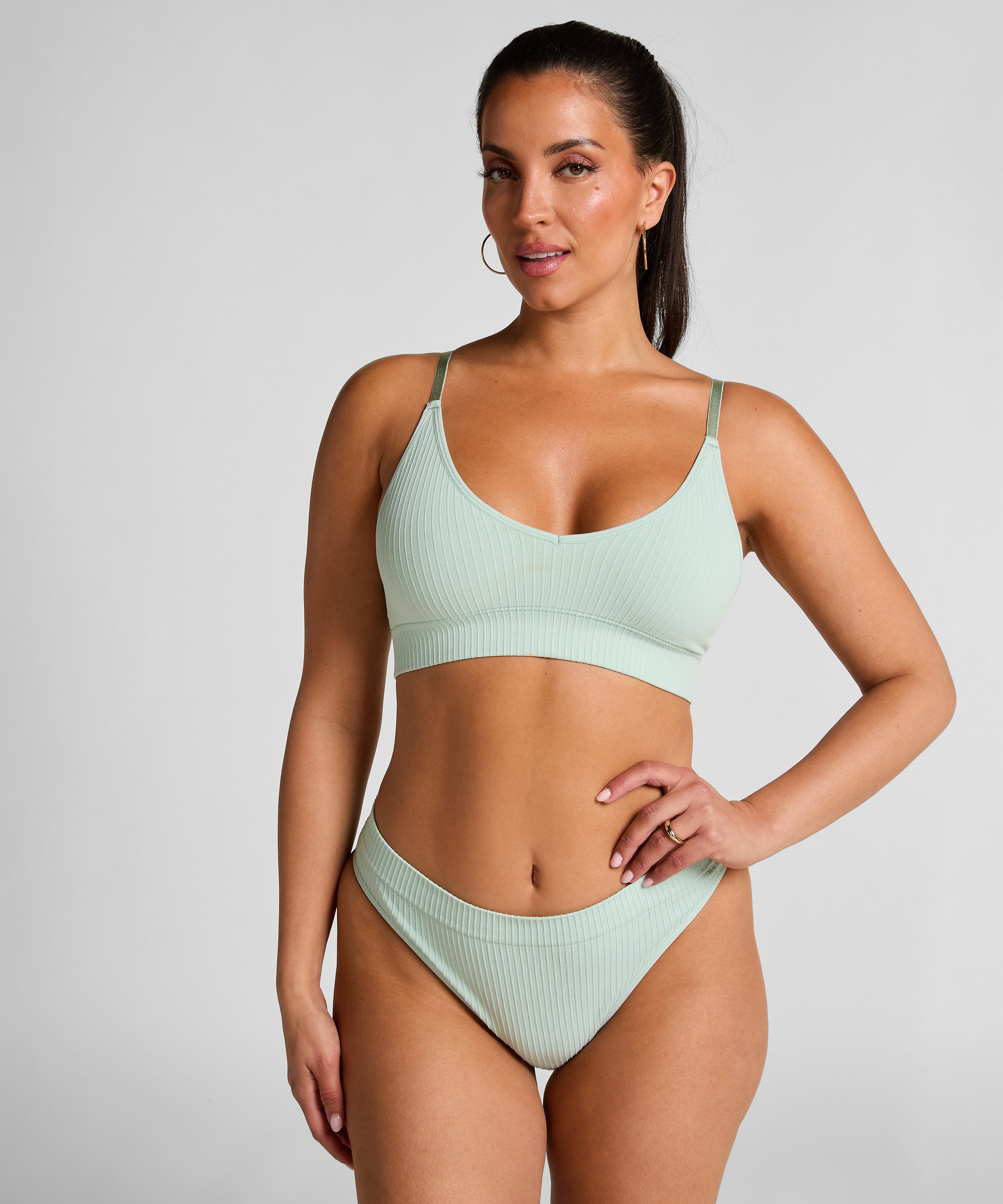 Bralette Dianne, Verde, main