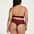Brasileña en forma de V Vixen Curvy, Rojo