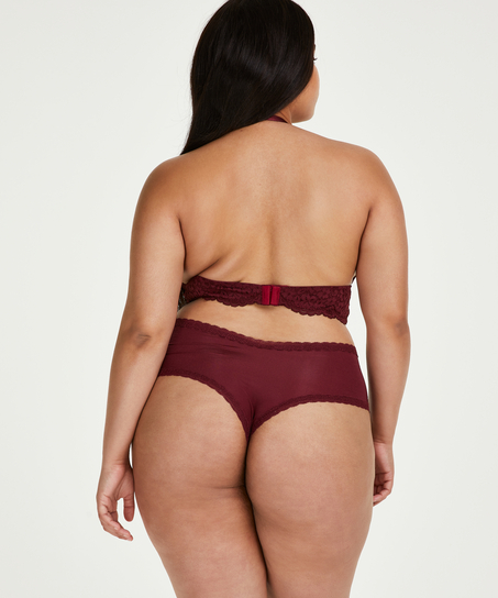 Brasileña en forma de V Vixen Curvy, Rojo