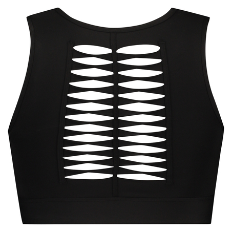 Sujetador deportivo de nivel 1 The Classic de HKMX, Negro