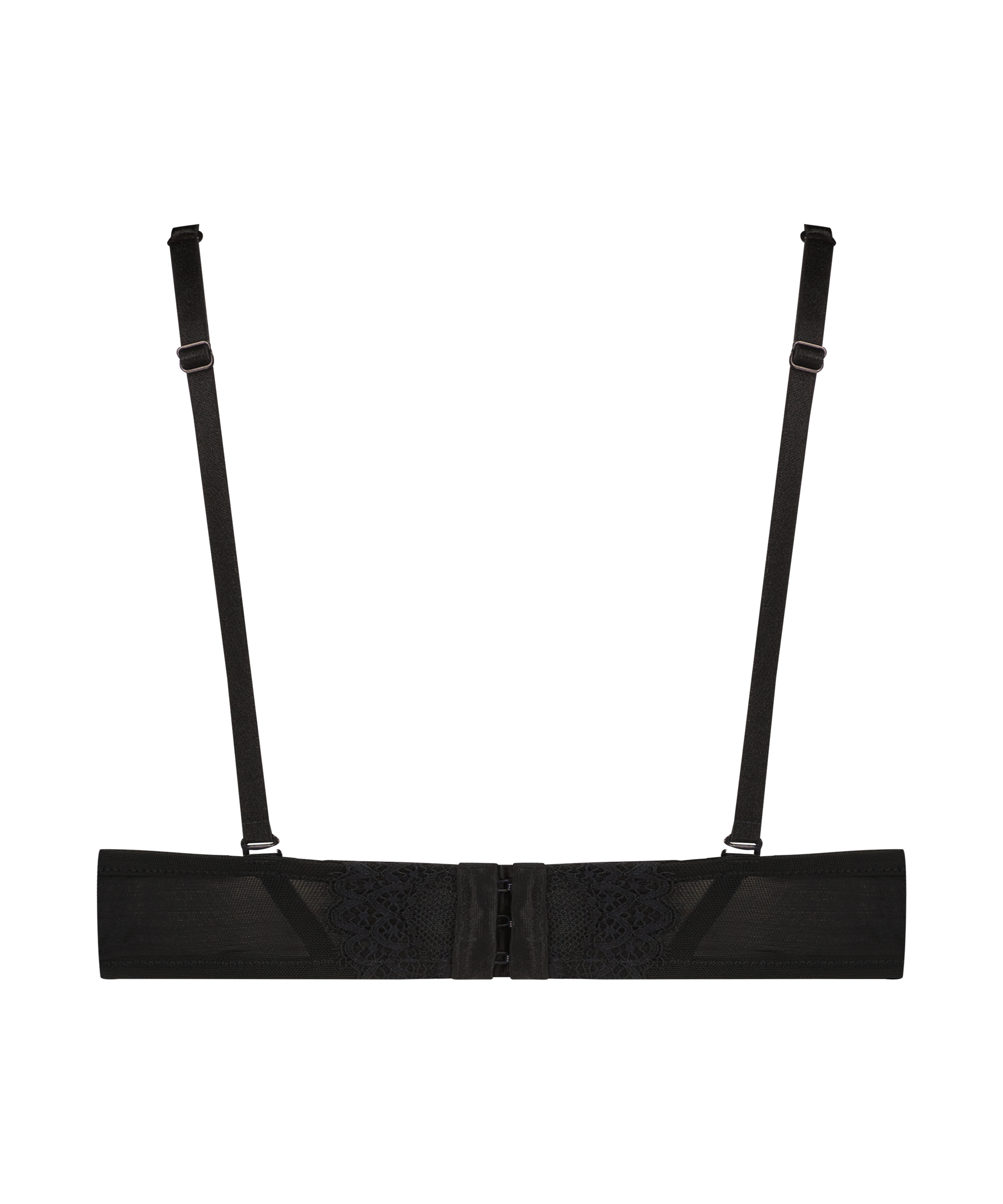 Sujetador de aros preformado sin tirantes Daisy, Negro, main