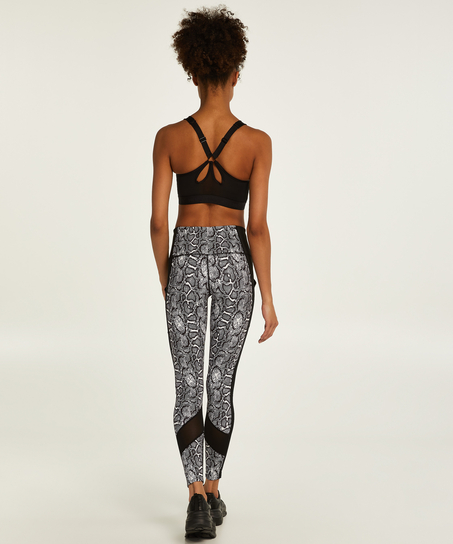 HKMX Sujetador deportivo The Pro Level 3, Blanco