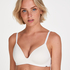 Sujetador push-up preformado sin aros Mona, Blanco