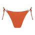 Braguita de bikini de tiro alto Corfu, Naranja