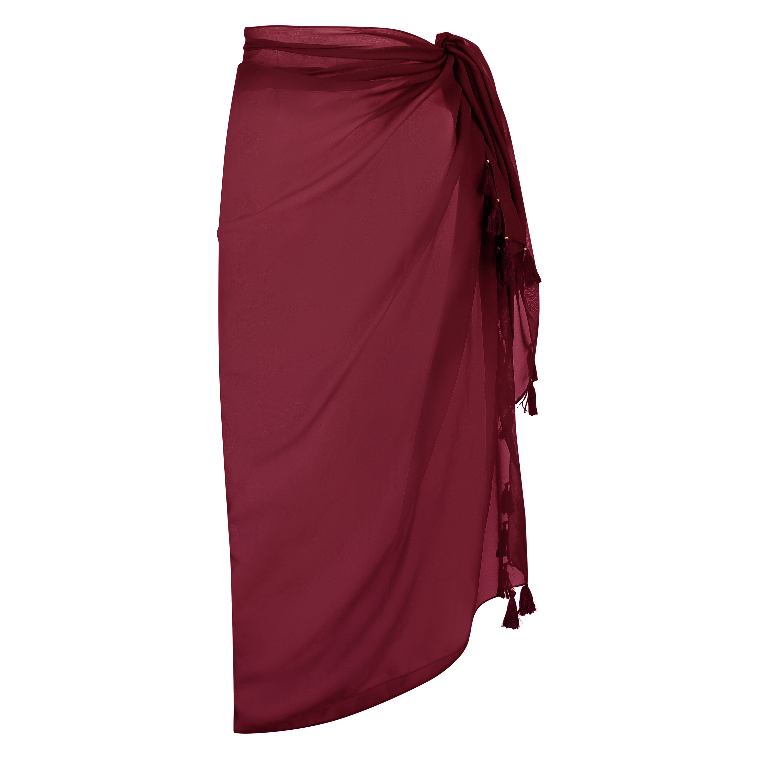 Pareo chiffon, Rojo, main