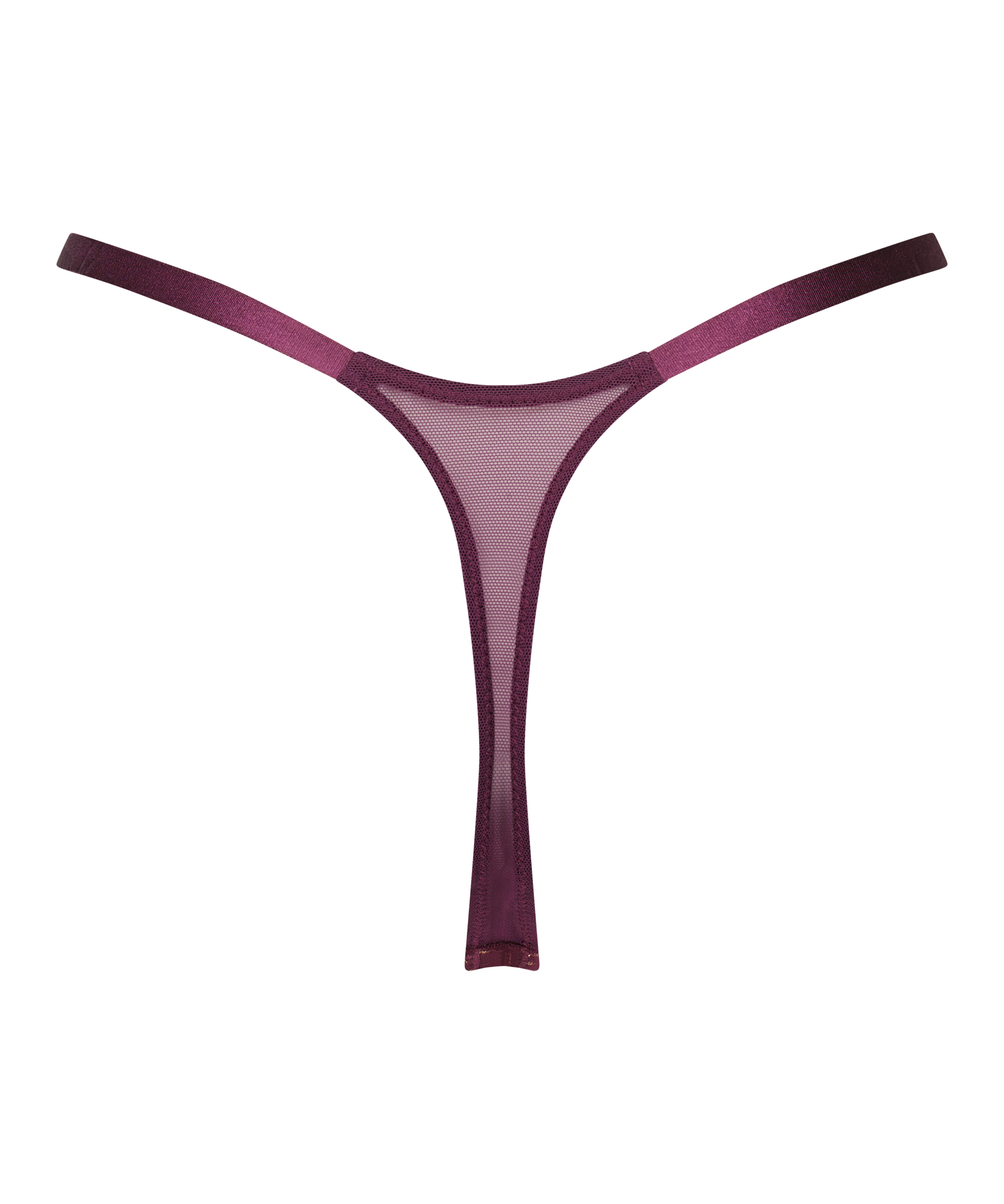 Tanga de tiro alto Nikki, Morado, main
