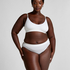 Bralette triangular Dide, Blanco