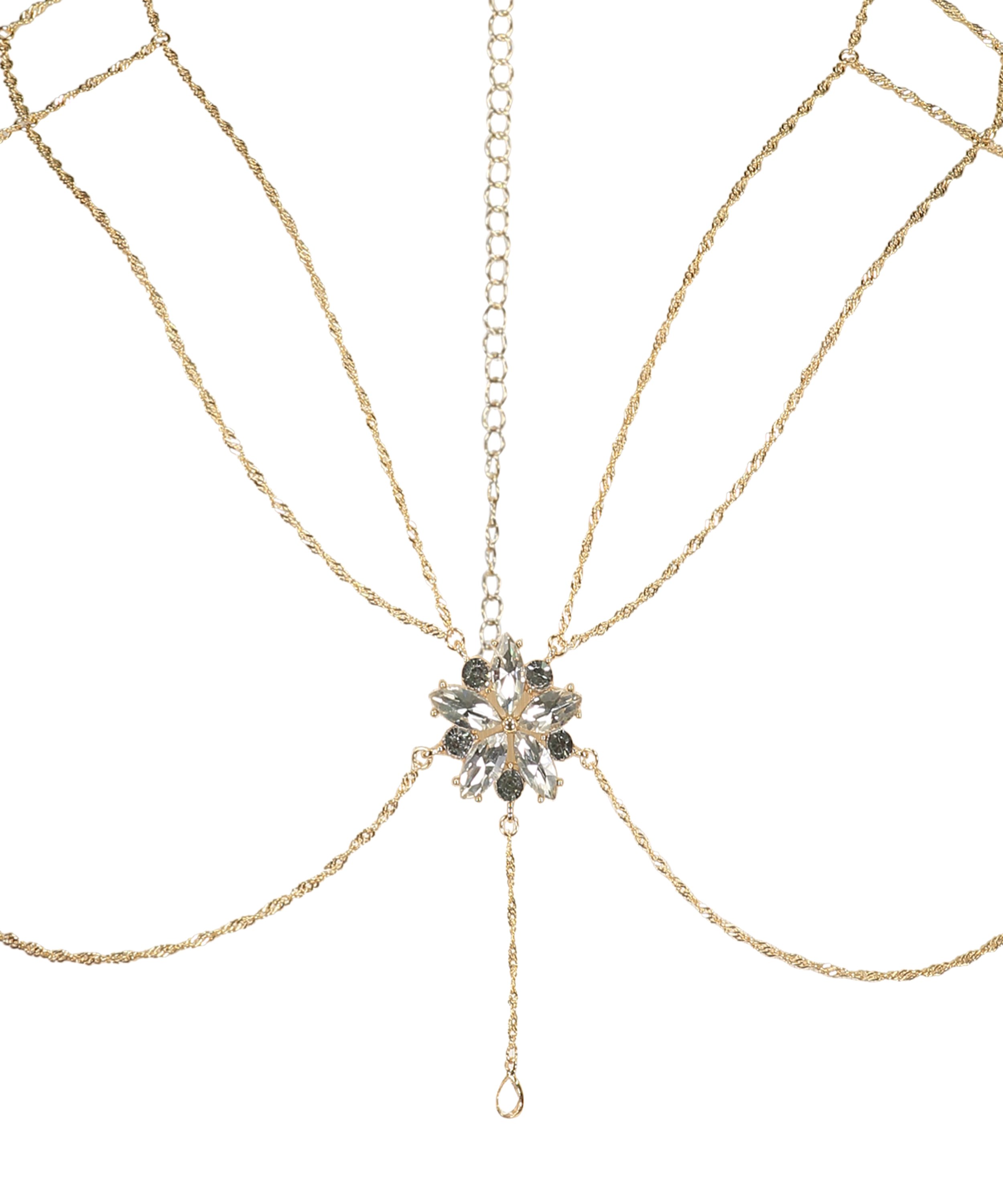 Top de bralette chain, Amarillo, main