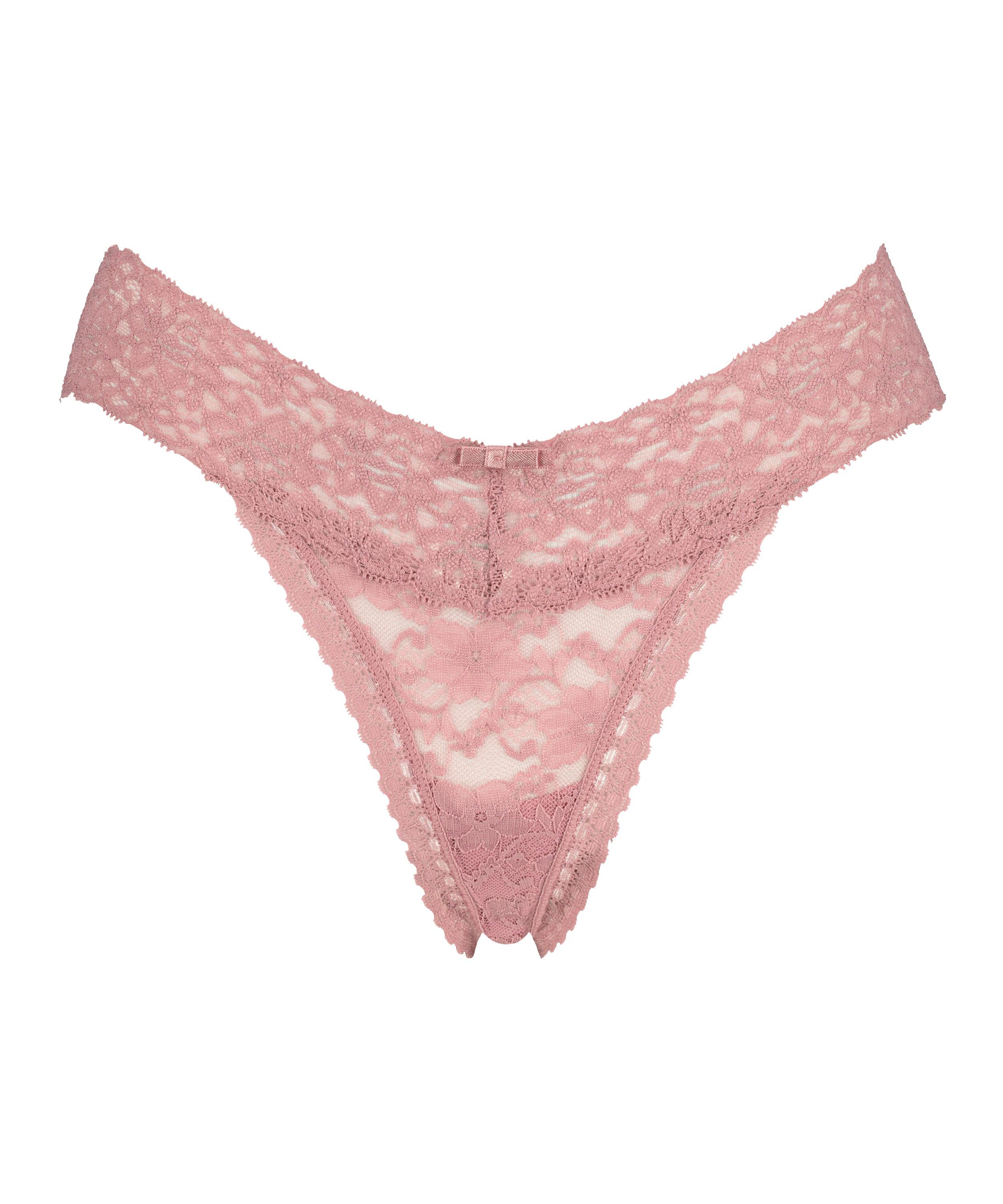 Tanga de corte ultra bajo en forma de V, Morado, main