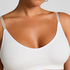 Bralette triangular Dide, Blanco