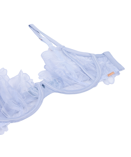 Sujetador con aros no preformado Emilia, Azul