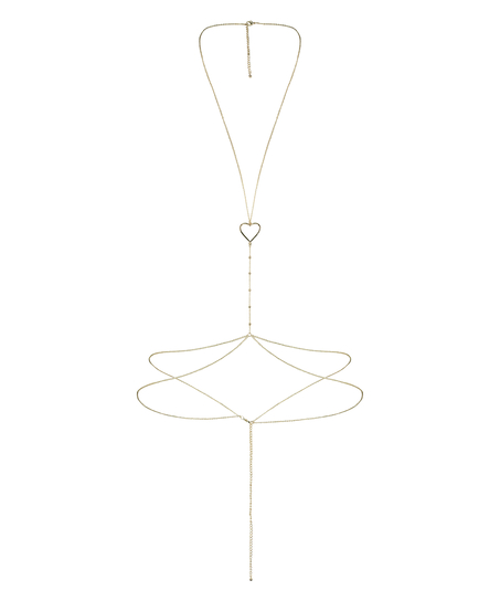 Bodi de arn&eacute;s y cadenas, Amarillo