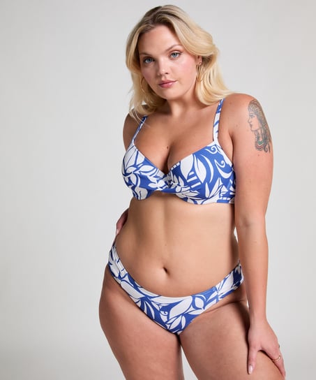 Braguita de bikini Mauricio Río, Azul