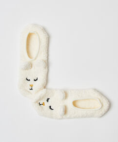 Calcetines Cosy, Blanco