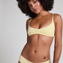 Bralette en pointelle, Amarillo