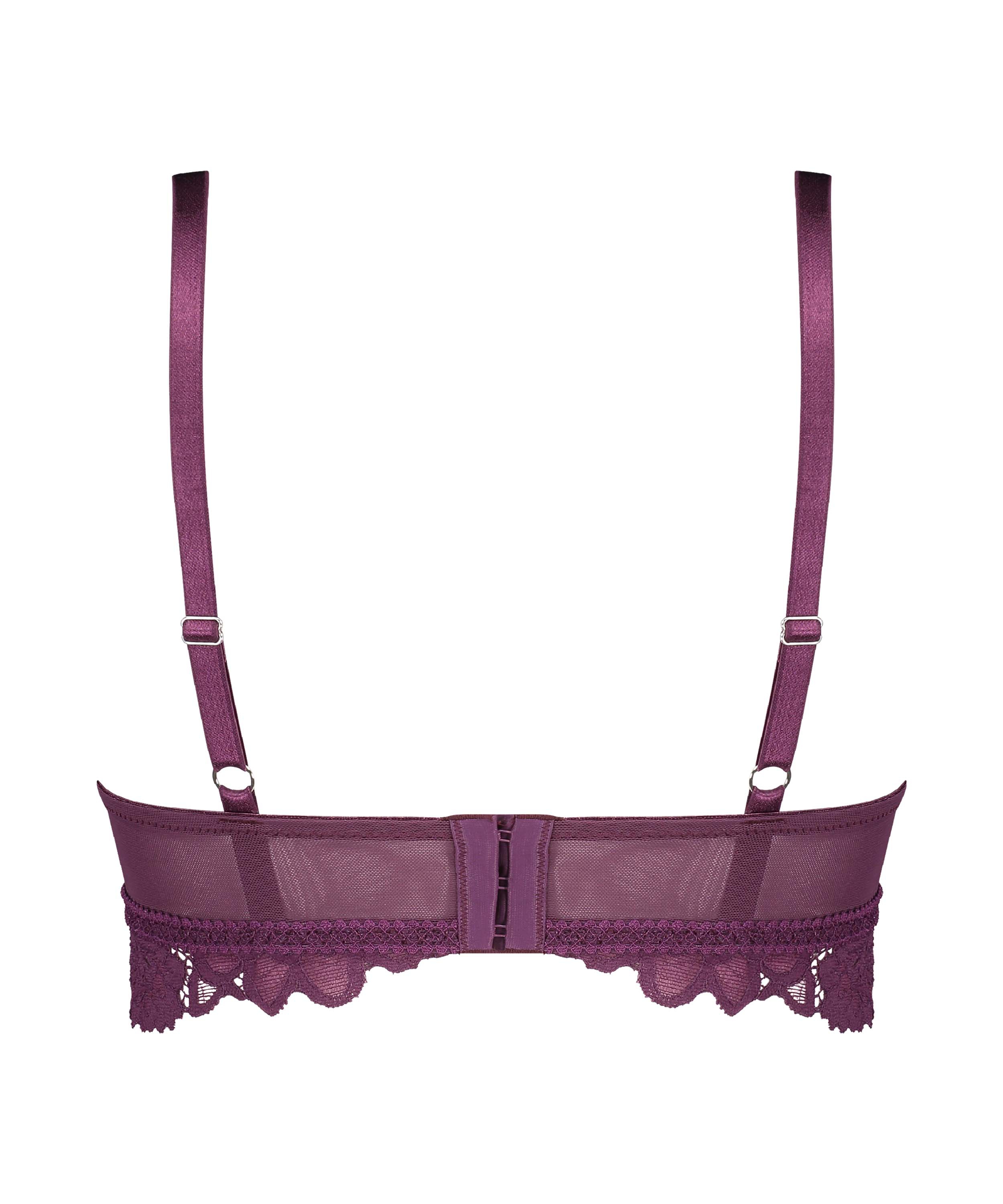 Sujetador push-up preformado sin aros Evey, Morado, main