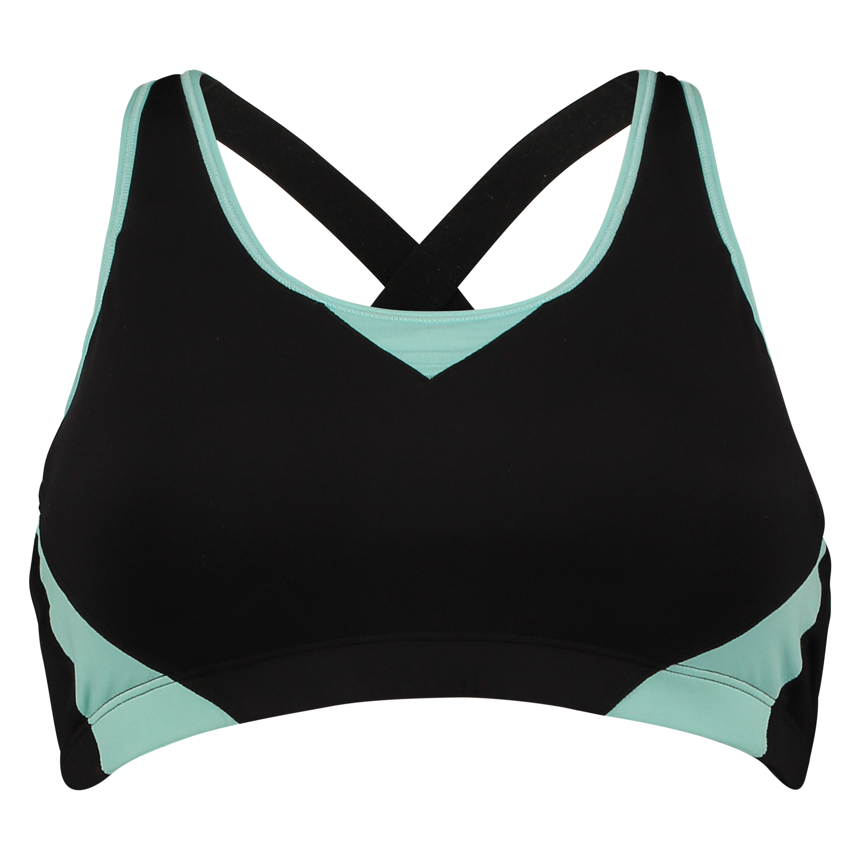 The Athlete sports bra Level 2, Negro, main