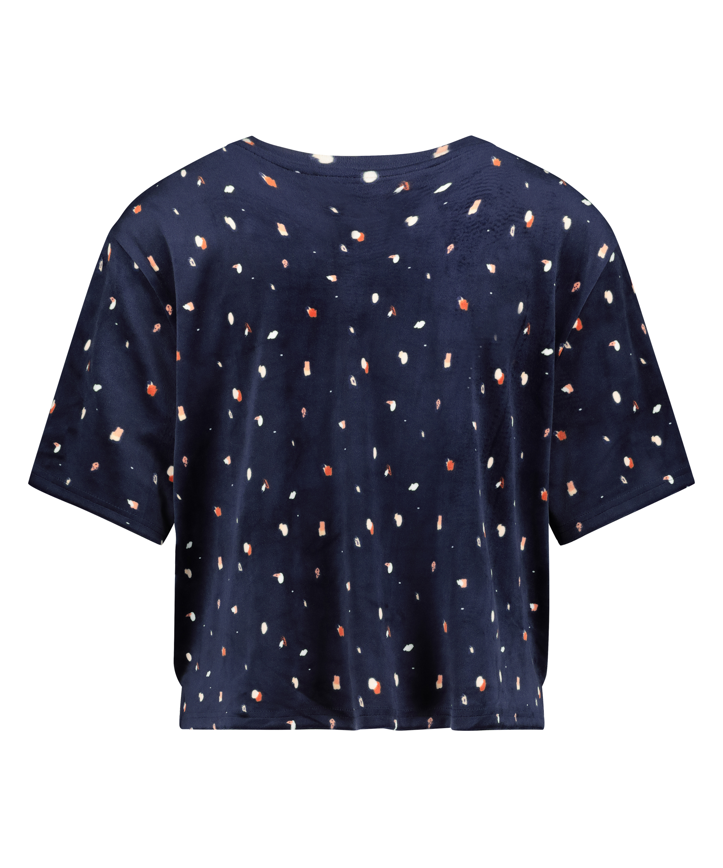 Top de terciopelo Pocket, Azul, main