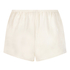 Short de satén Minimal, Blanco