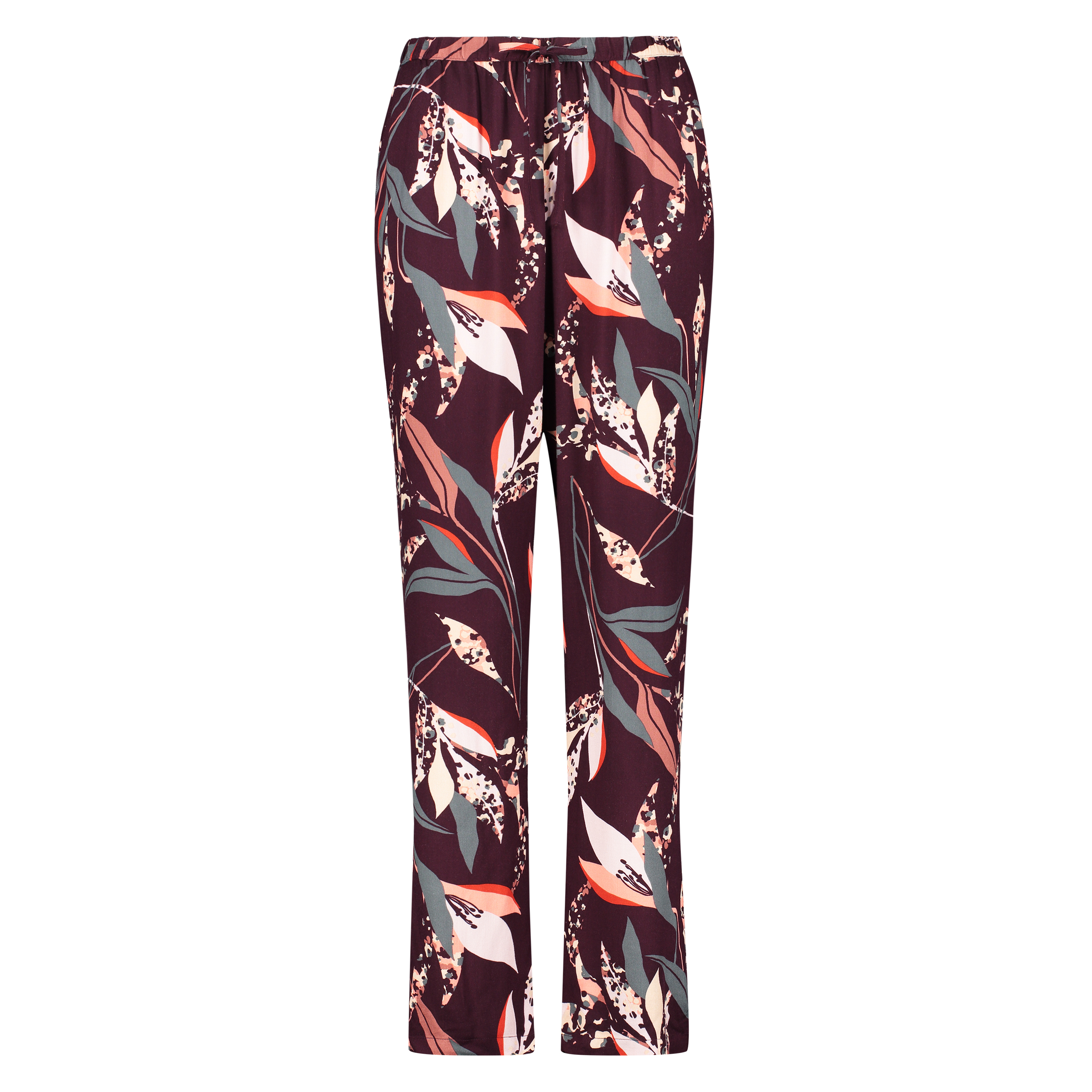 Petite Pantalón de pijama tejido, Rojo, main