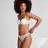 2 pares de tangas Angie, Blanco