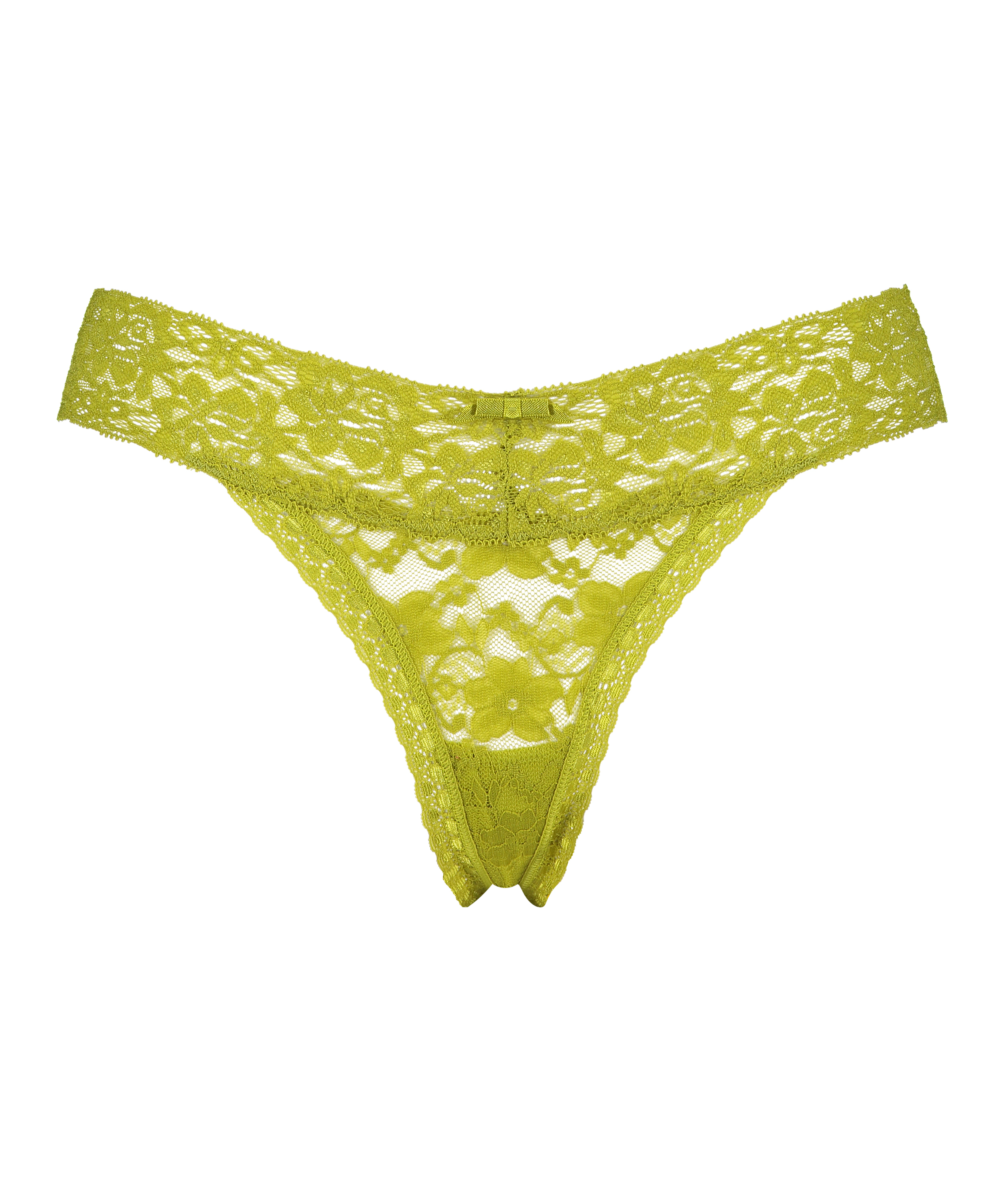 Tanga de corte ultra bajo en forma de V, Verde, main