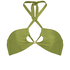 Top de bikini Holbox, Verde