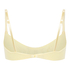 Bralette en pointelle, Amarillo