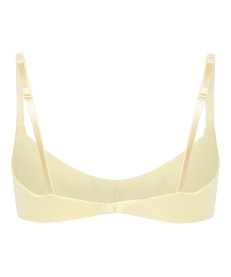 Bralette en pointelle, Amarillo