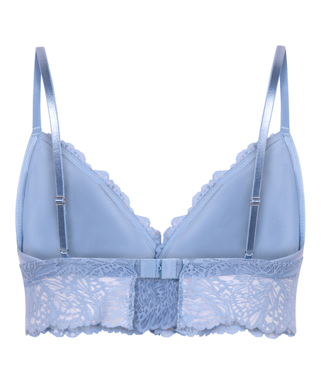 Bralette triangular Posie, Azul