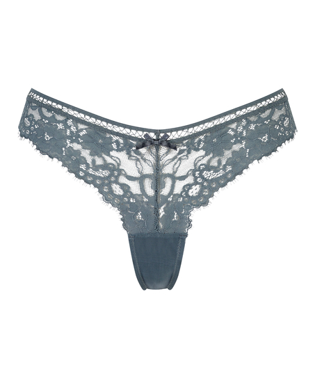 Tanga extrabaja Gianni, Azul