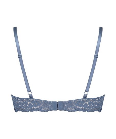 Sujetador push-up de aros preformado Rose, Azul
