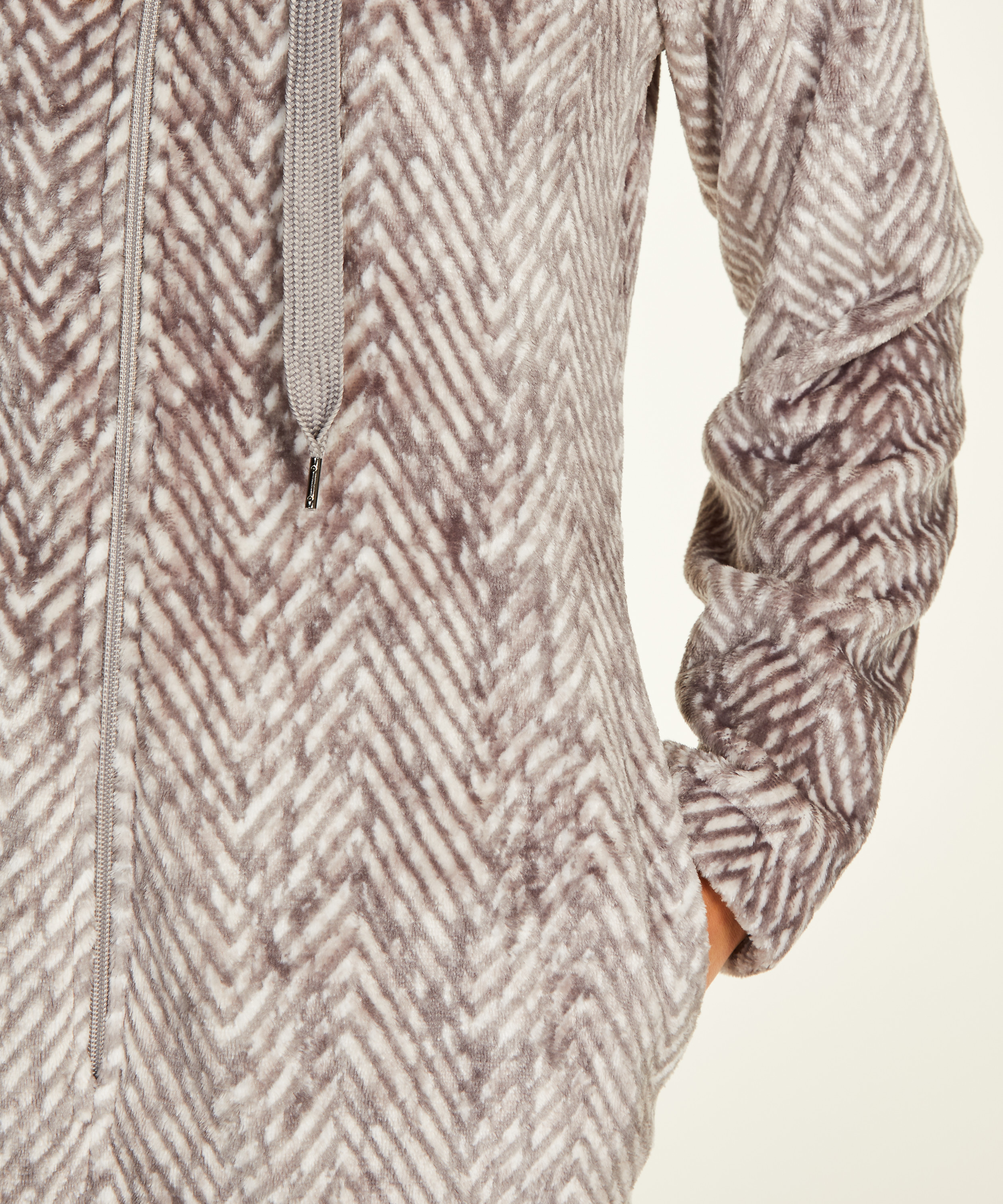 Mono Flannel Fleece, Gris, main